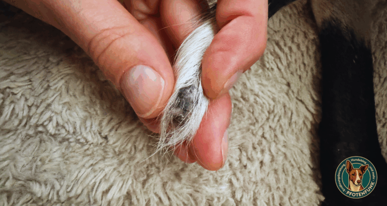 Schwanzspitzennekrose beim Hund